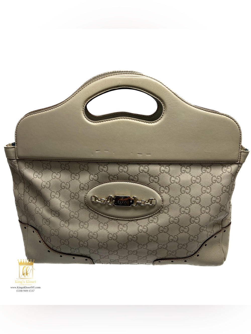 Gucci Guccissima top handle bag